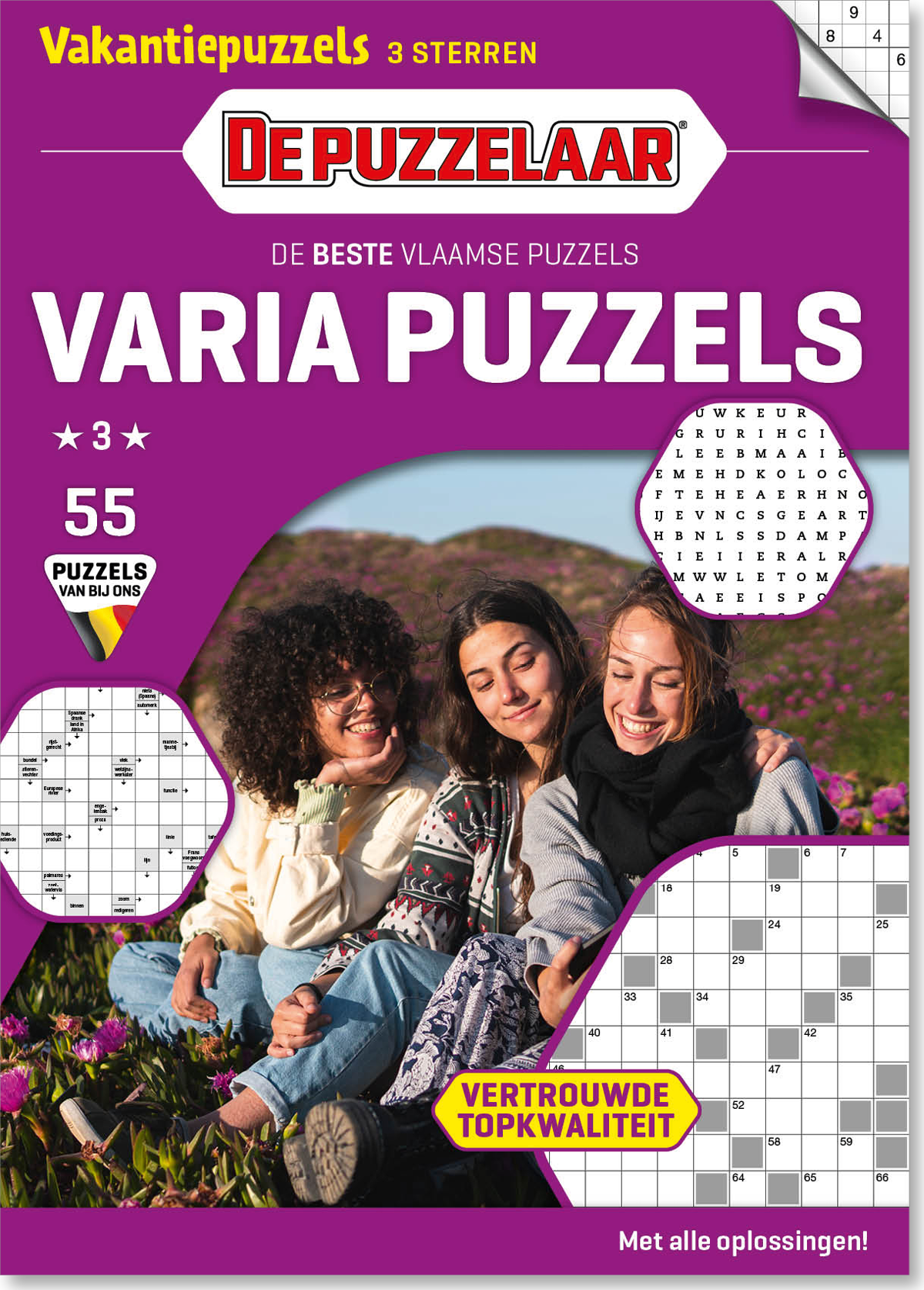 Varia Puzzels 3* Vakantiepuzzels editie 55