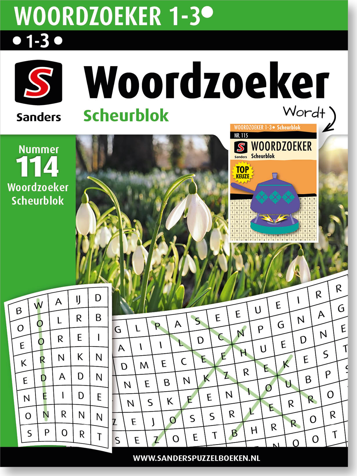 Woordzoeker 1-3* Scheurblok editie 114