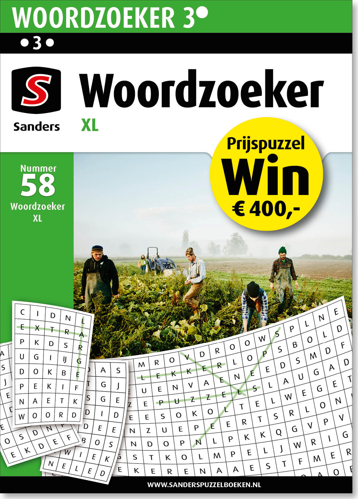 Woordzoeker 3* XL editie 58