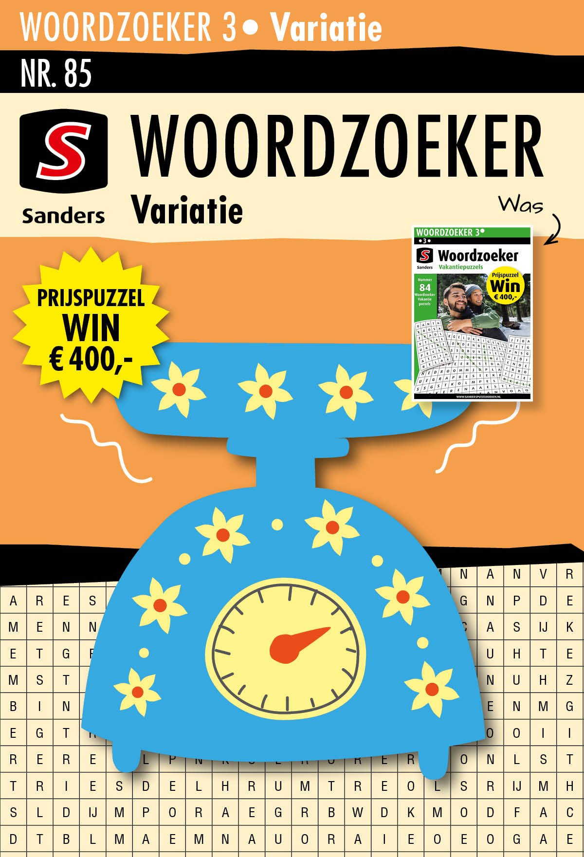 Woordzoeker 3* Variatie editie 85