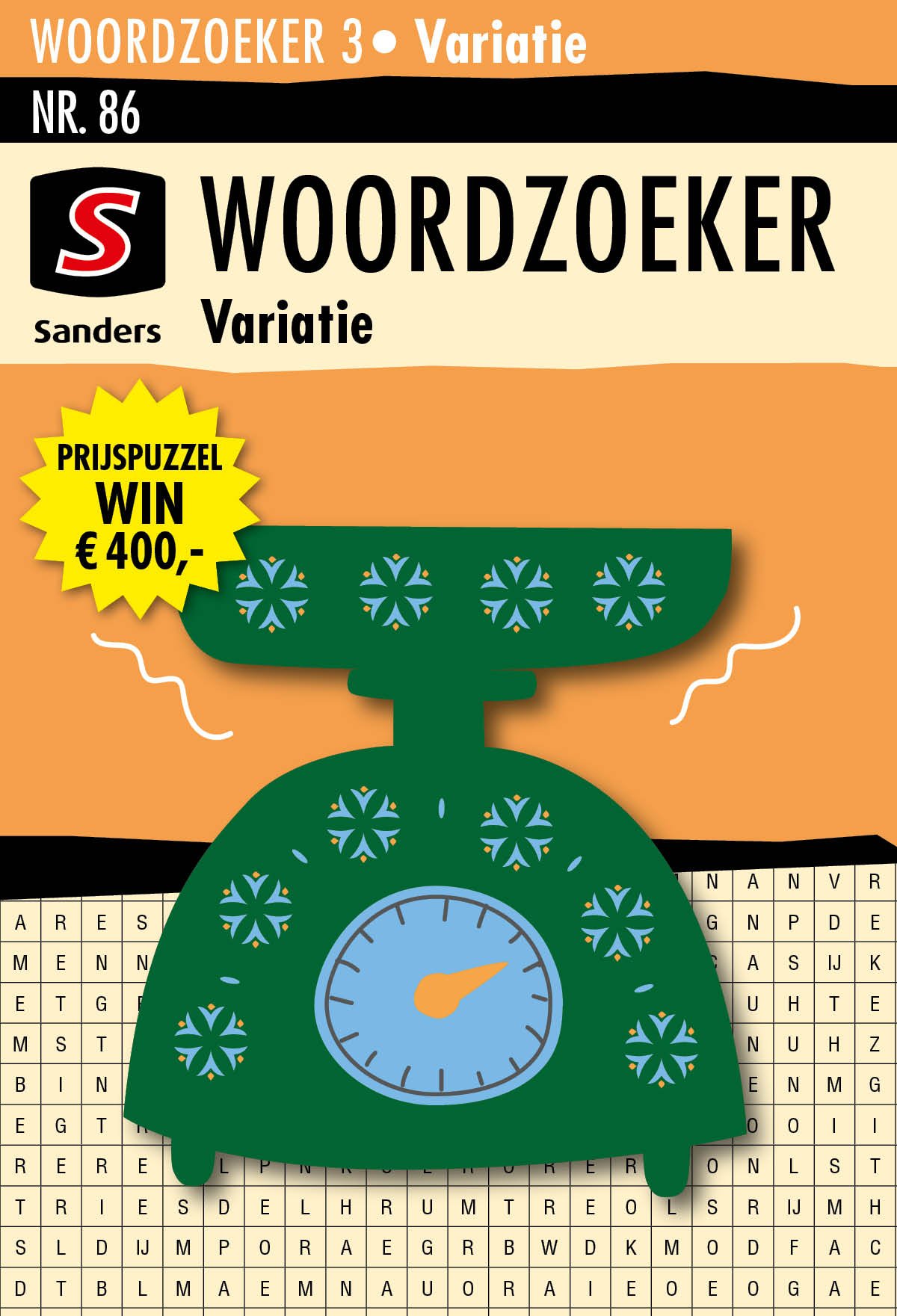 Woordzoeker 3* Variatie editie 86