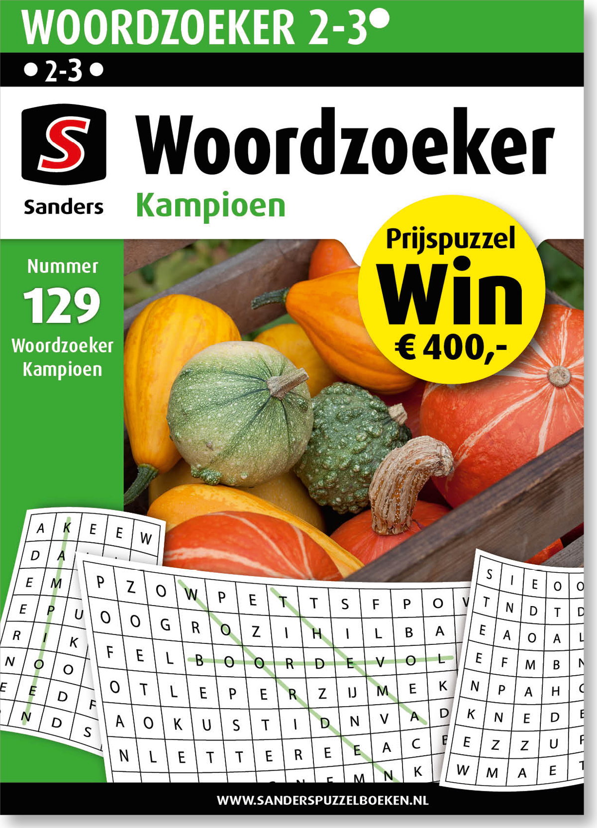 Woordzoeker 2-3* Kampioen editie 129