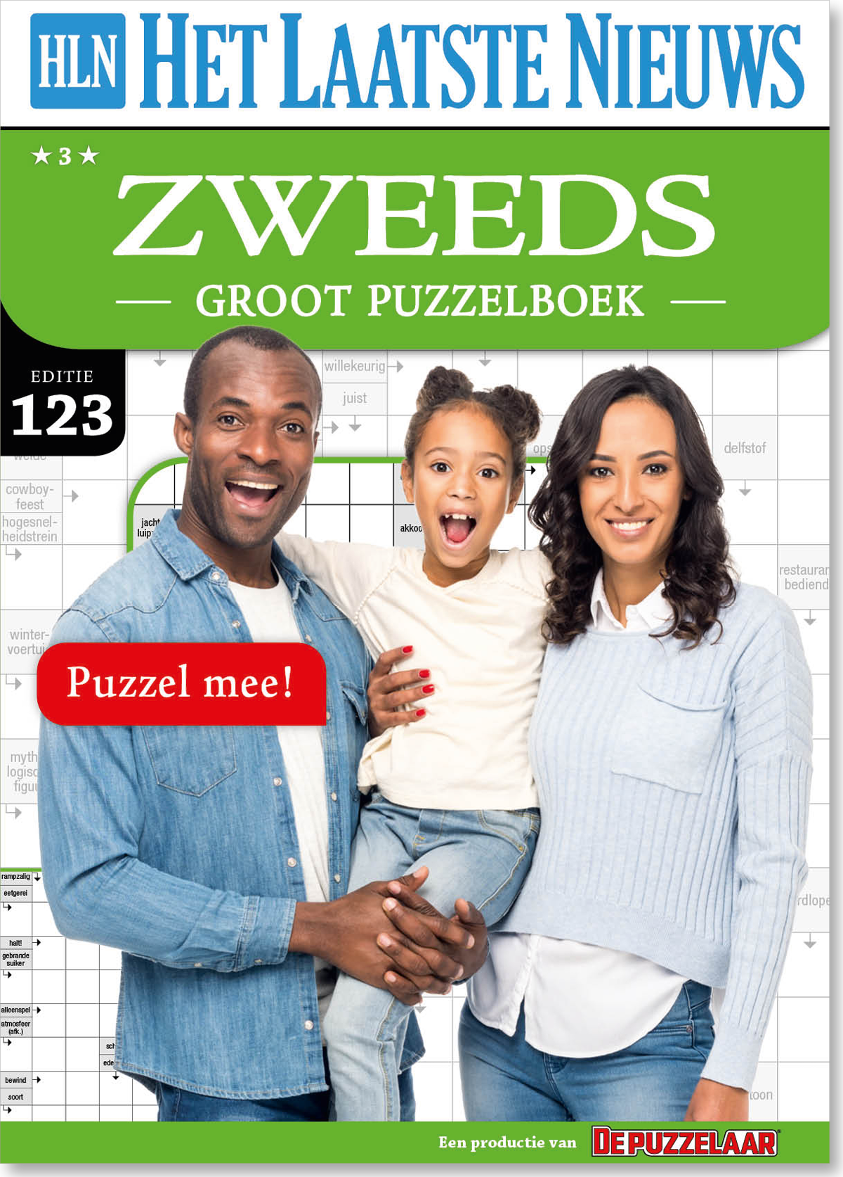 Het Laatste Nieuws - Zweeds 3* Groot Puzzelboek editie 123