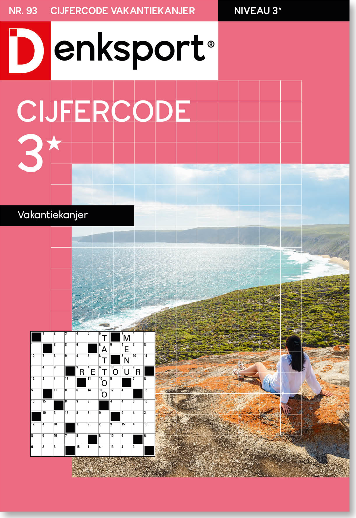 Cijfercode 3* vakantiekanjer editie 93