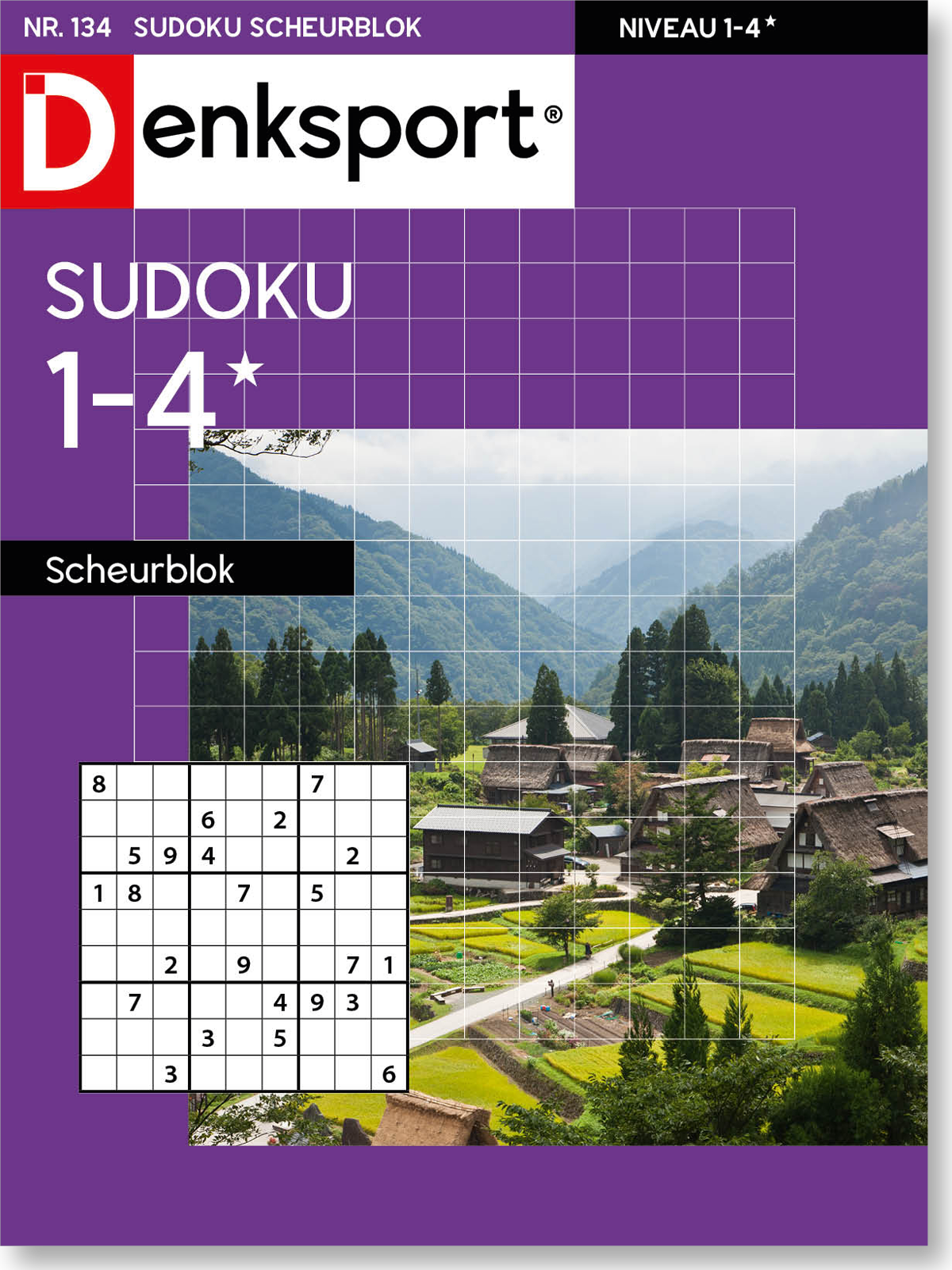 Sudoku 1-4* scheurblok editie 134