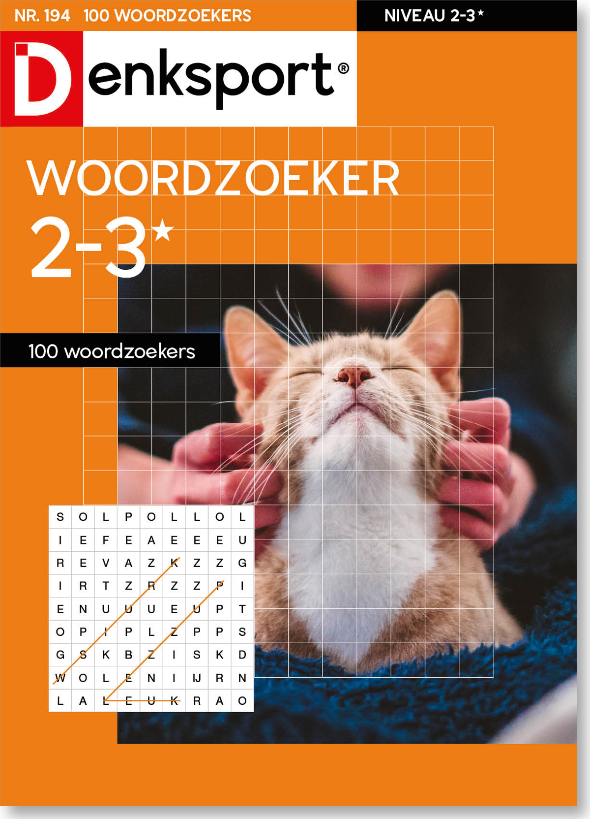 Woordzoeker 2-3* 100 woordzoekers editie 194