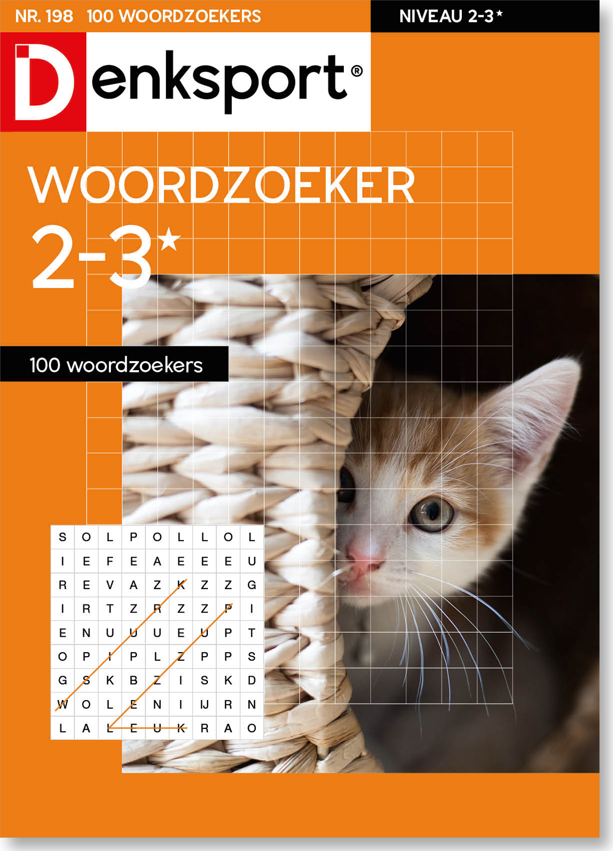 Woordzoeker 2-3* 100 woordzoekers editie 198