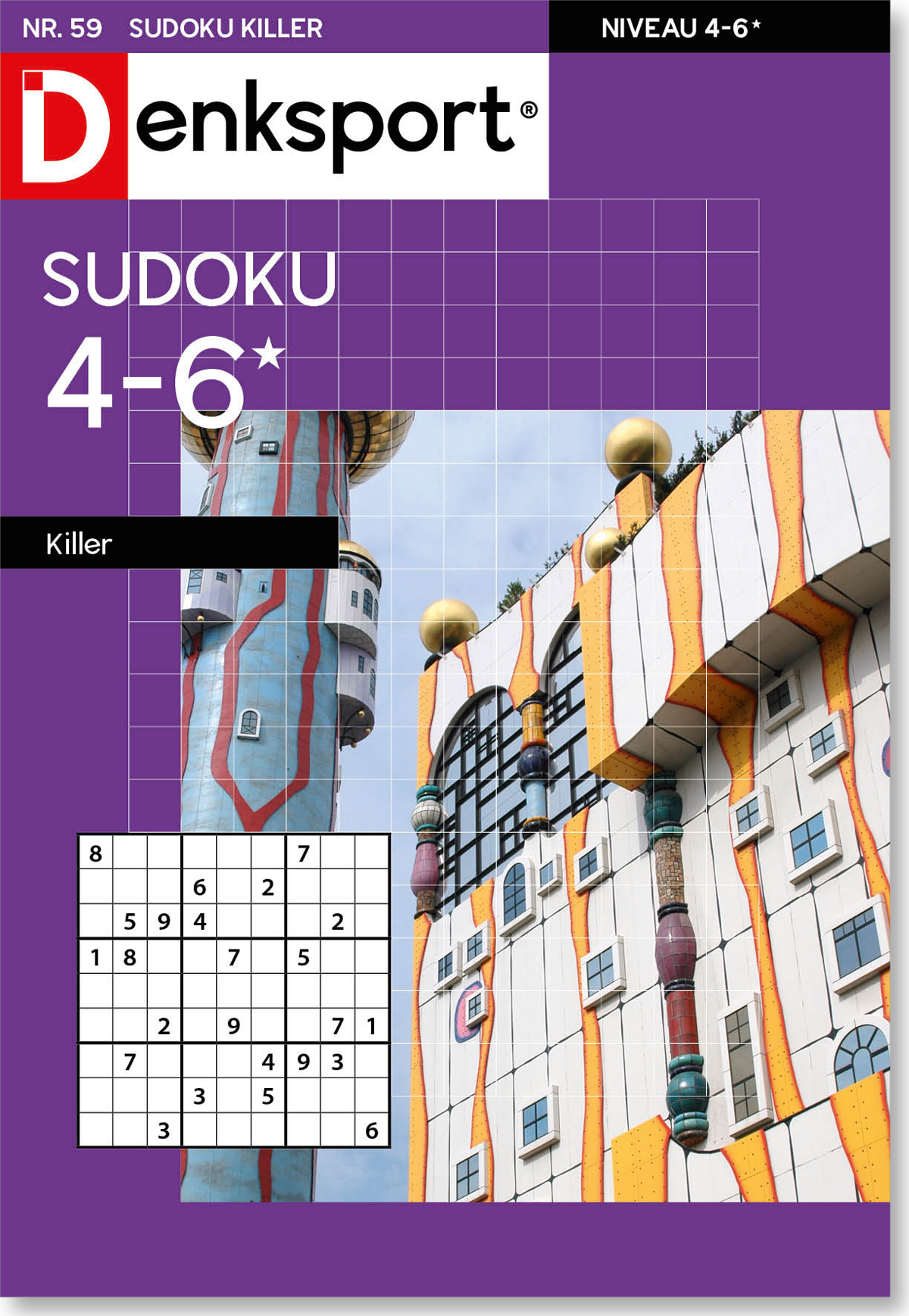Sudoku 4-6* killer editie 59