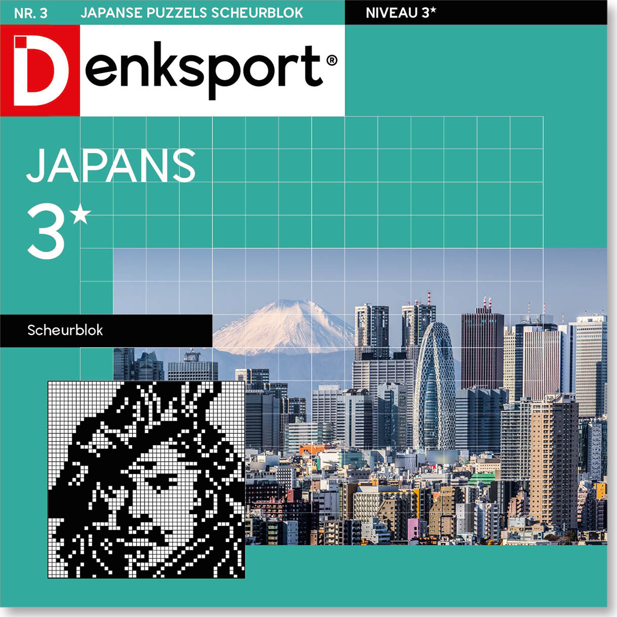 Japanse puzzel 3* scheurblok editie 3