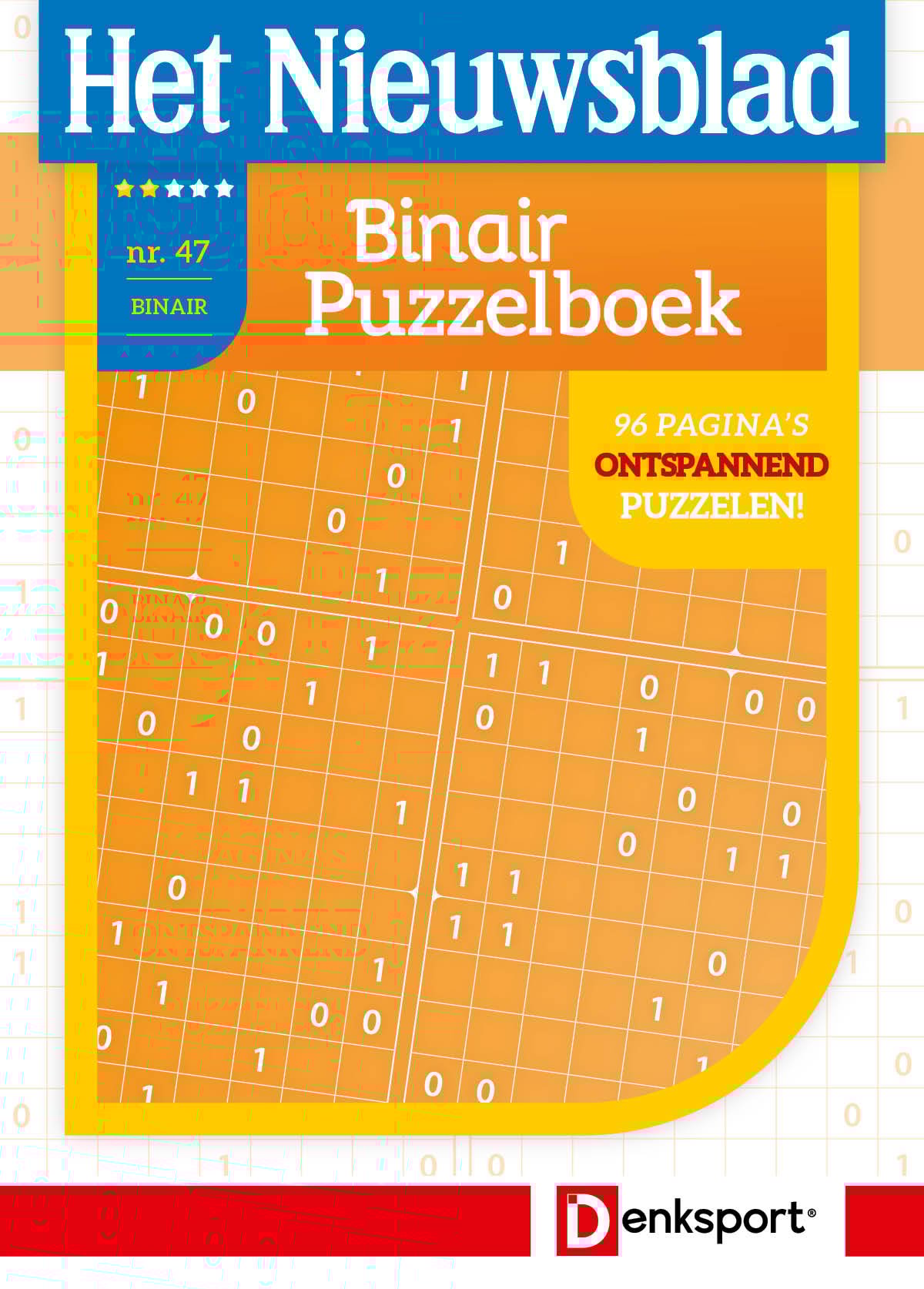 Het Nieuwsblad Binair Puzzelboek editie 47