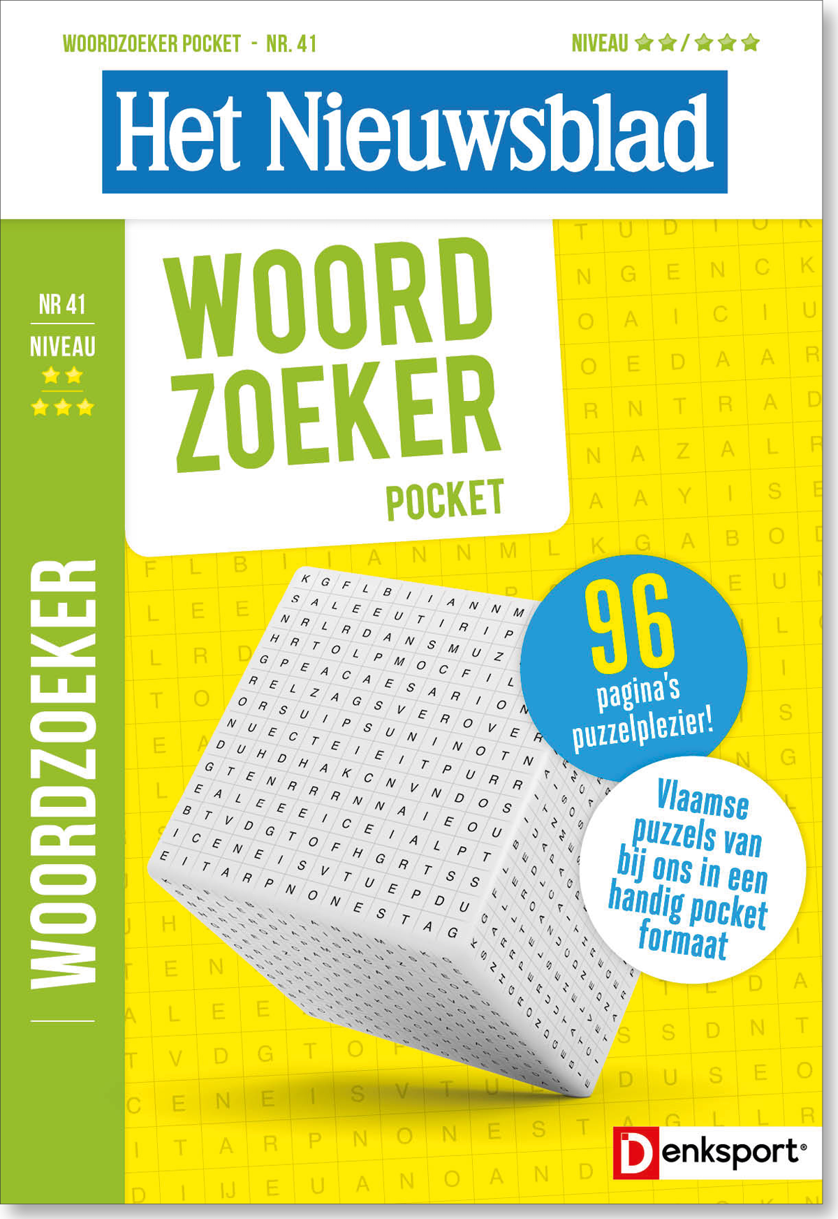 Het Nieuwsblad Woordzoeker Pocket editie 41