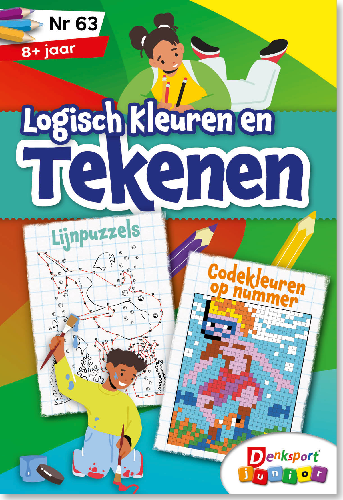Logisch kleuren en tekenen Junior editie 63
