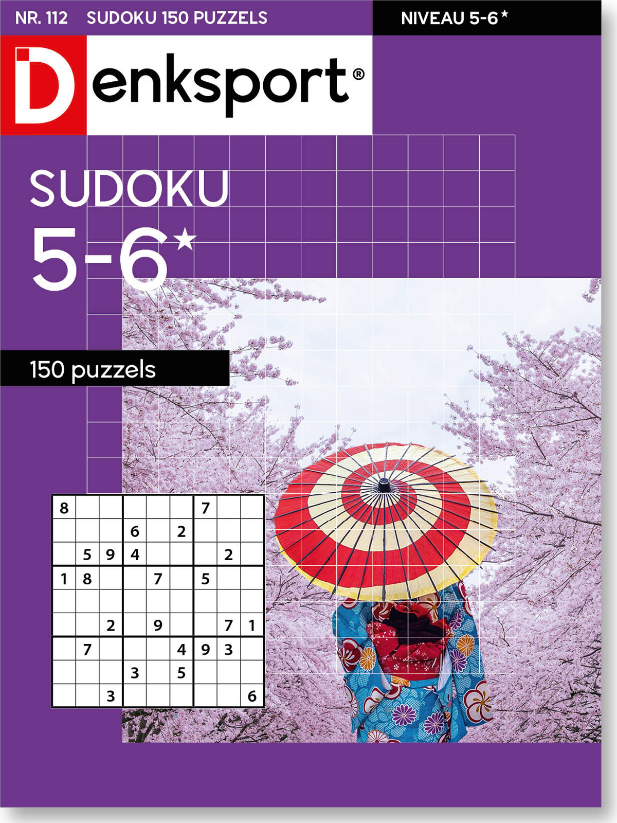 Sudoku 5-6* 150 puzzels editie 112