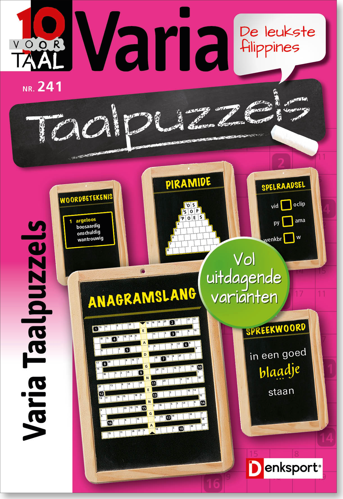 10 voor Taal - Varia taalpuzzels editie 241