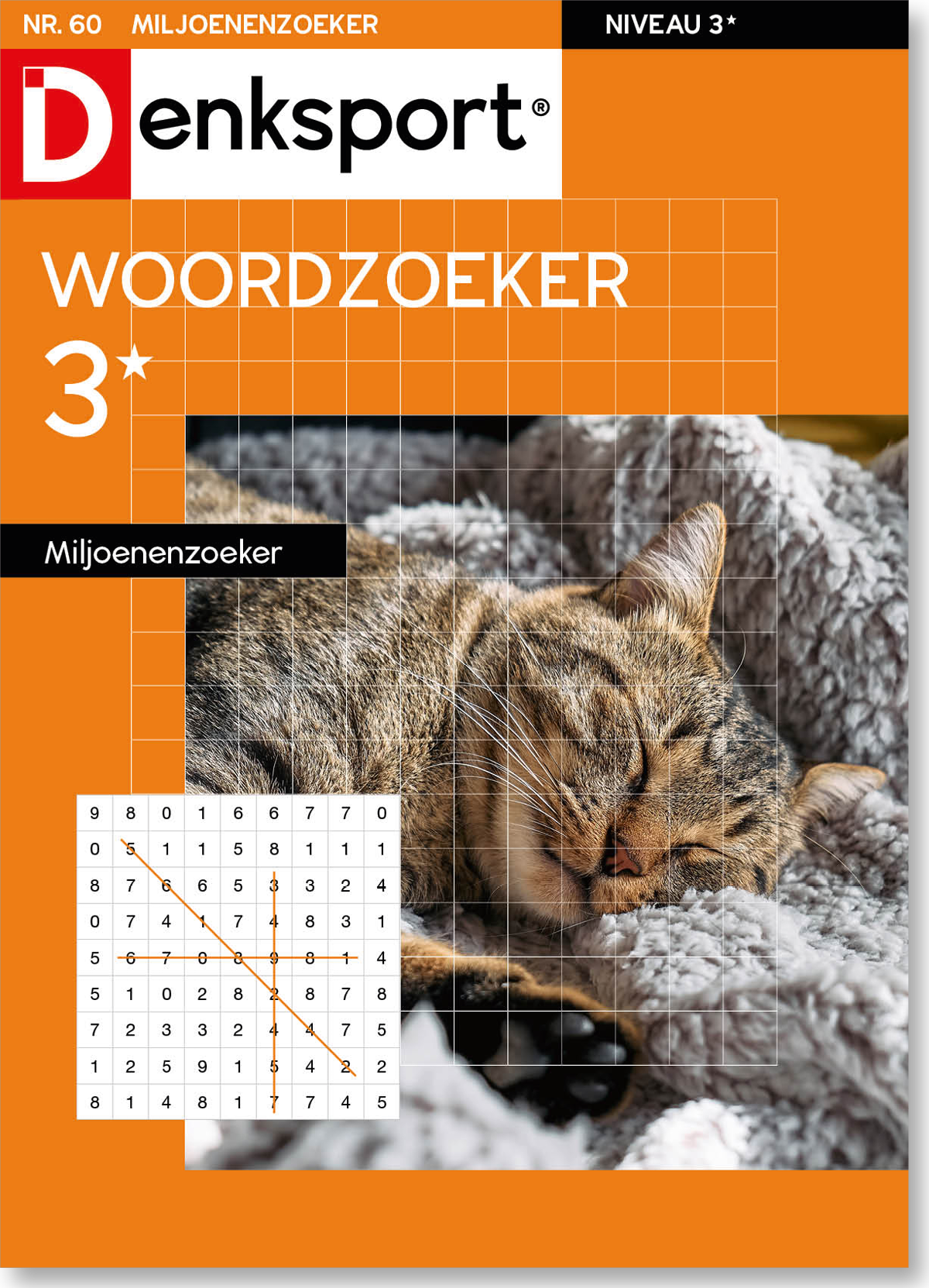 Woordzoeker 3* miljoenenzoekers editie 60