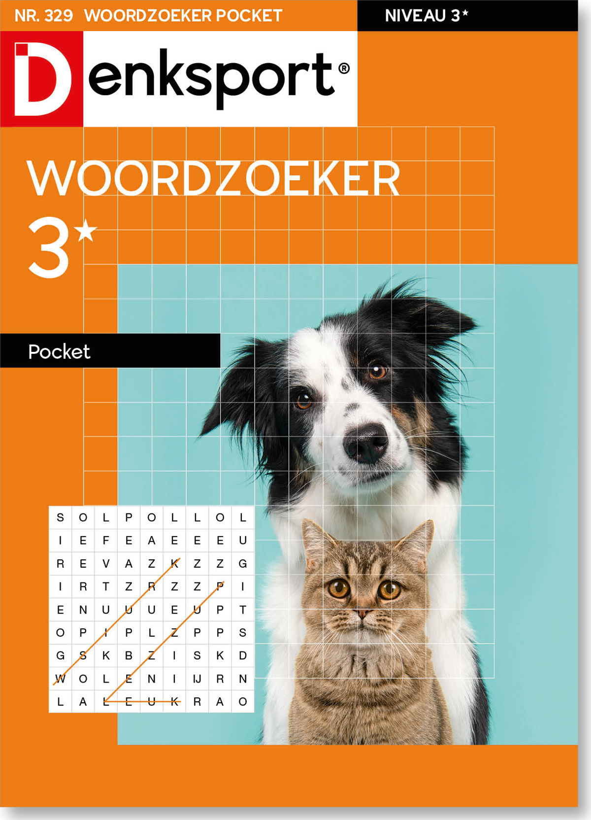 Woordzoeker 3* pocket editie 329