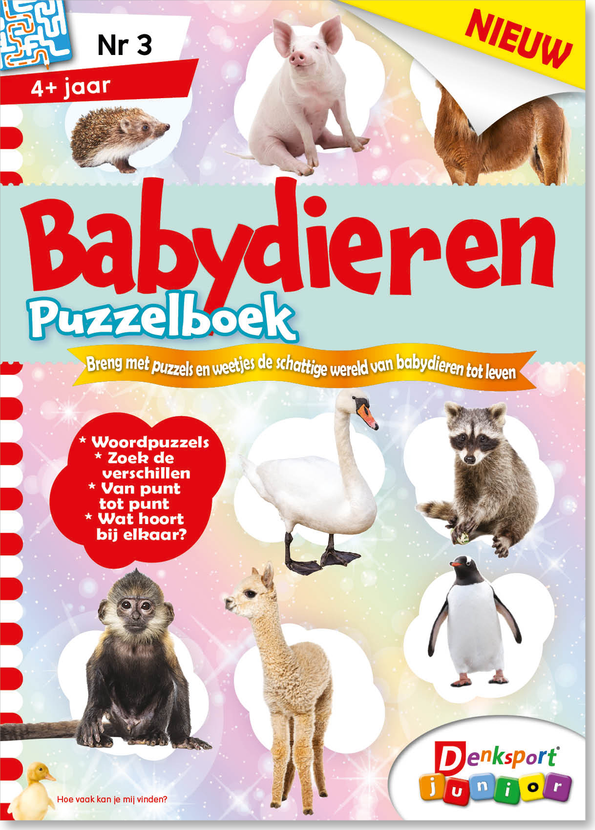 Babydieren puzzelboek editie 3