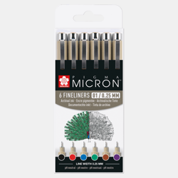 Sakura Micron 01 set 6