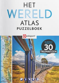 Het WereldAtlas Puzzelboek - Treinreizen - Editie 1