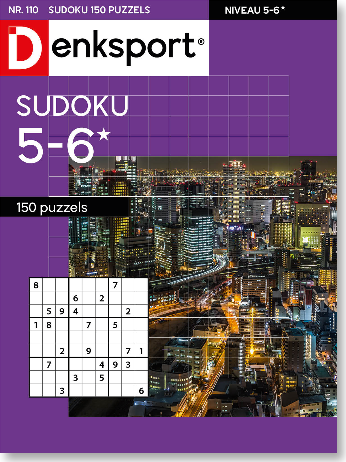 Sudoku 5-6* 150 puzzels editie 110