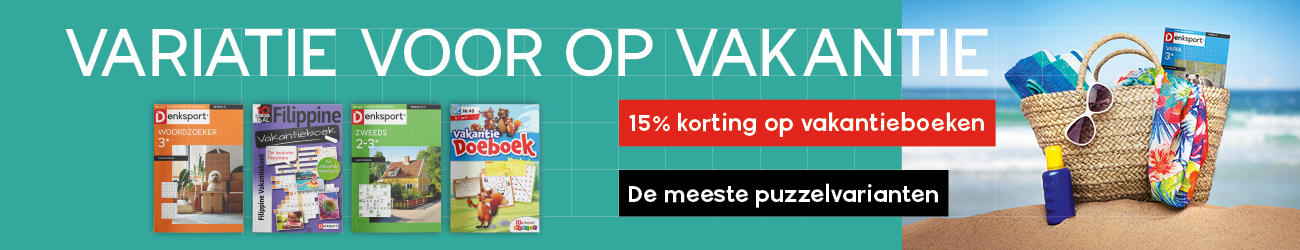 15% korting op vakantietitels
