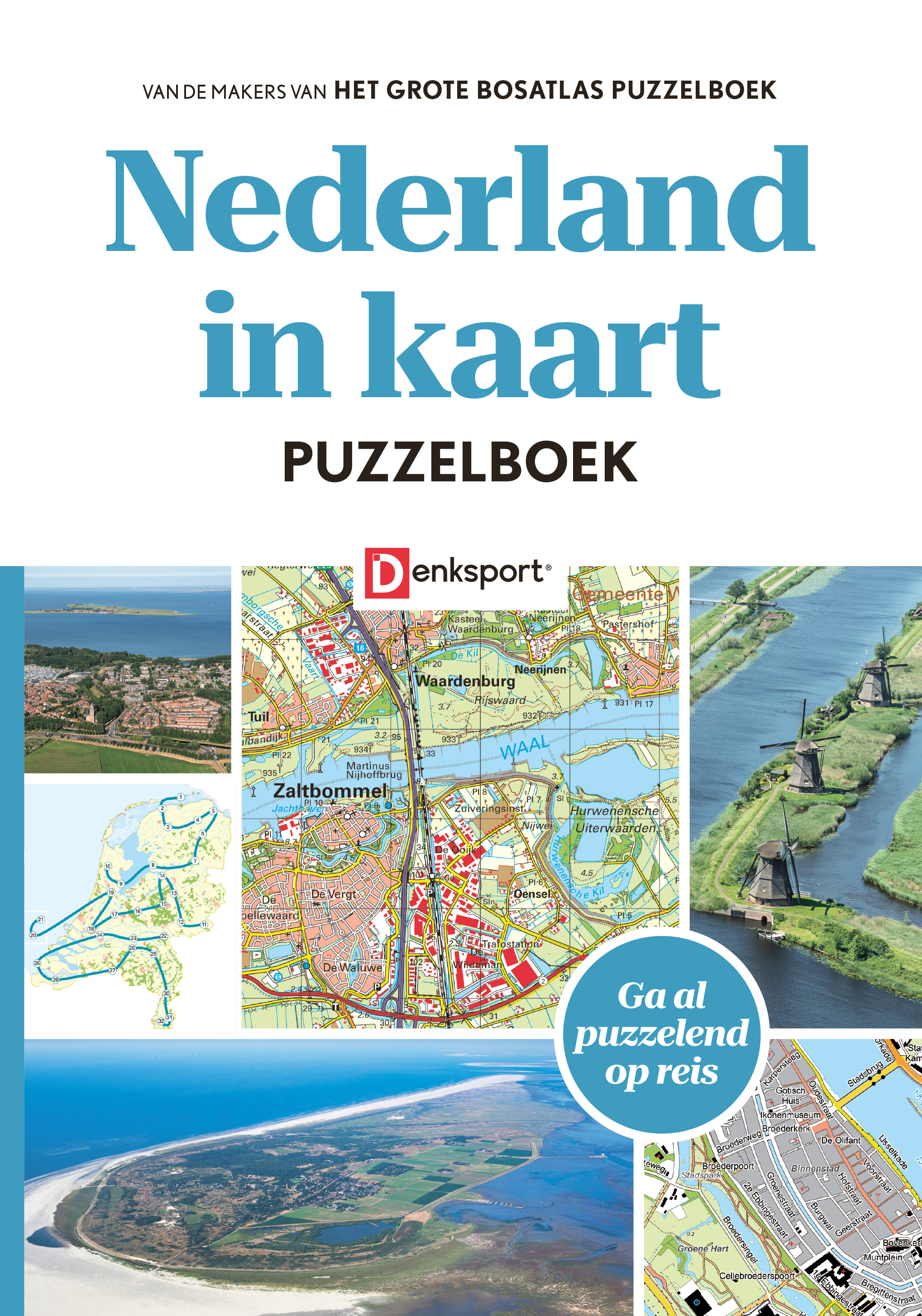 Het Nederland in kaart Puzzelboek