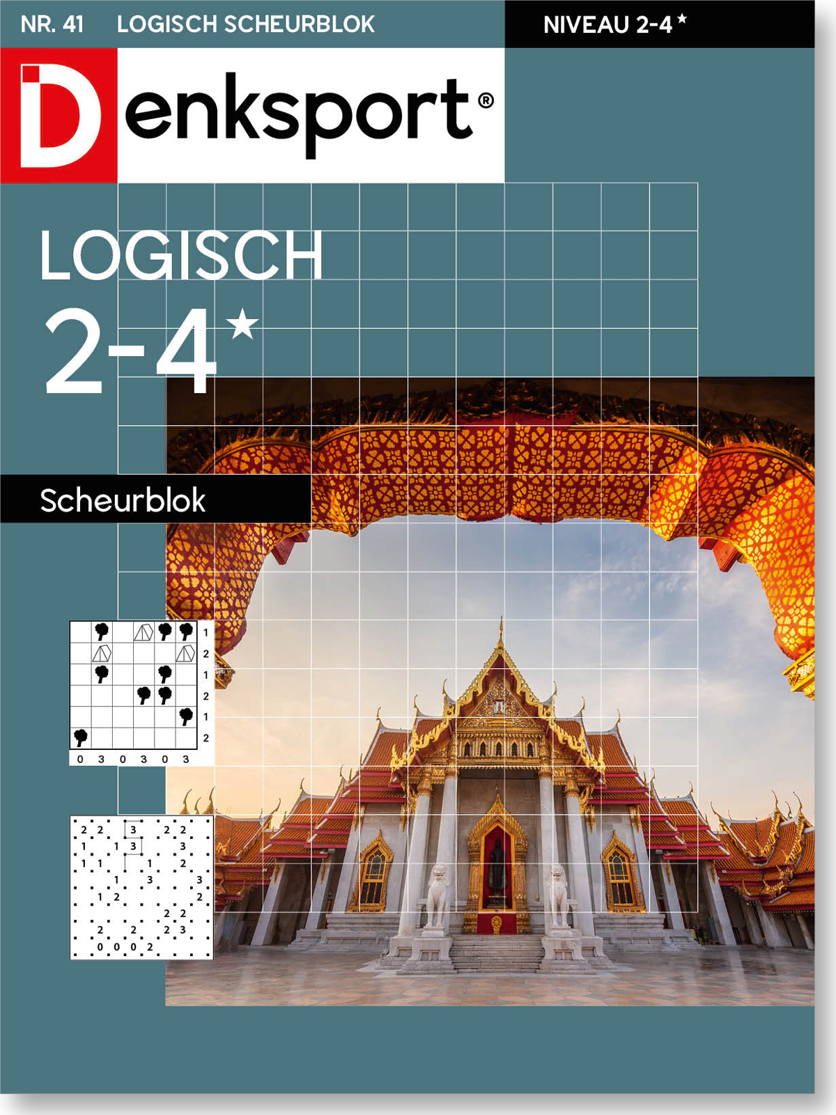 iets Hoopvol Afslachten Logisch 2-4* scheurblok | Edition 41 | Logische puzzel | Denksport