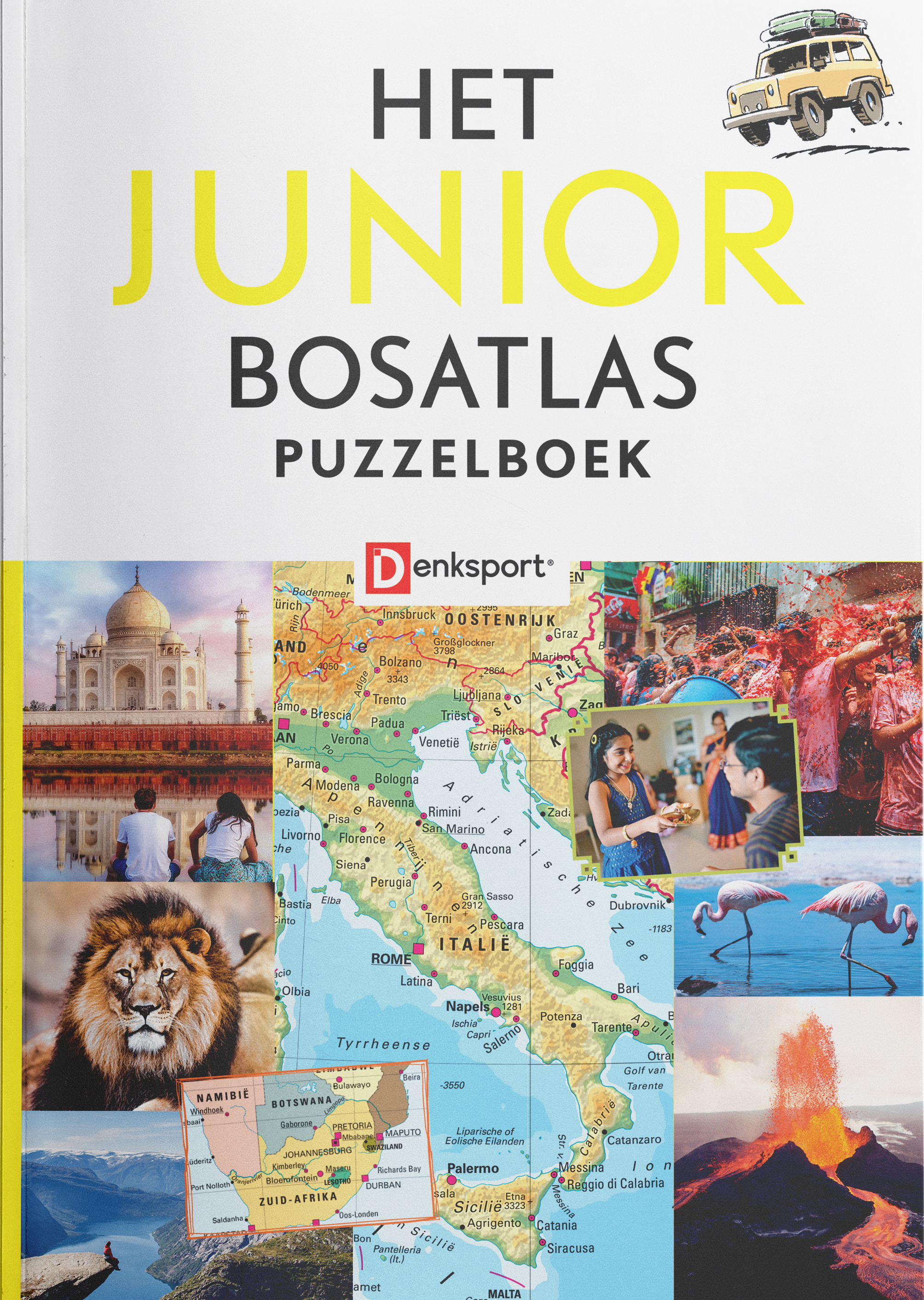 Junior Bosatlas Puzzelboek