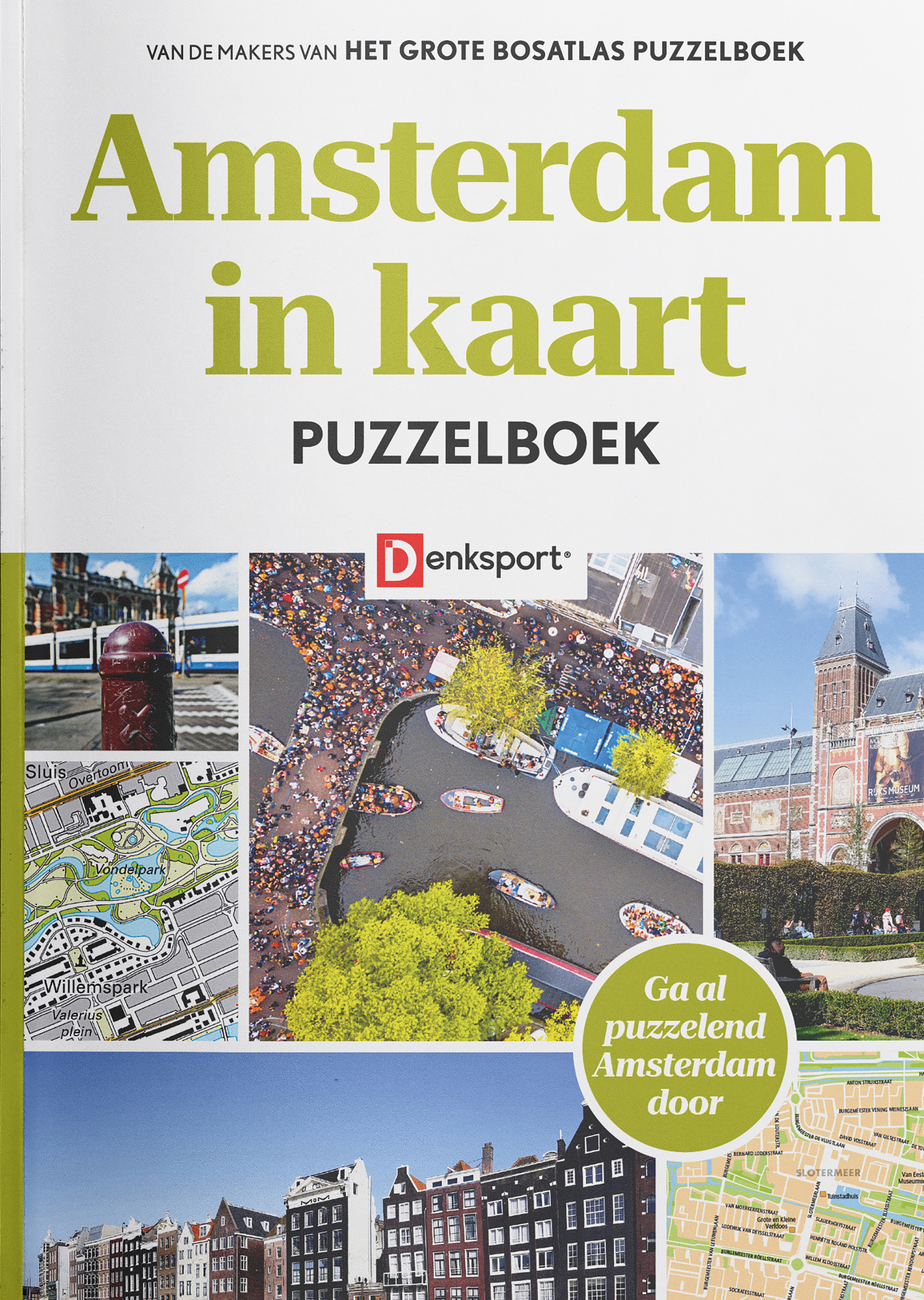 Amsterdam in Kaart Puzzelboek