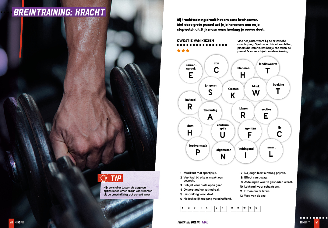 Mindfit Puzzelboek