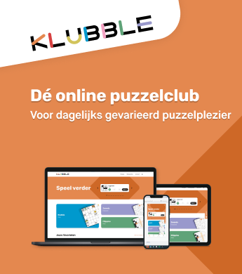 Klubble is dé online puzzelclub met dagelijks gevarieerde nieuwe puzzels