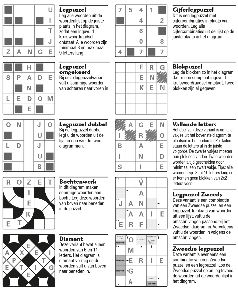 Accumulatie gastheer bekken Legpuzzel | Puzzel uitleg | Denksport